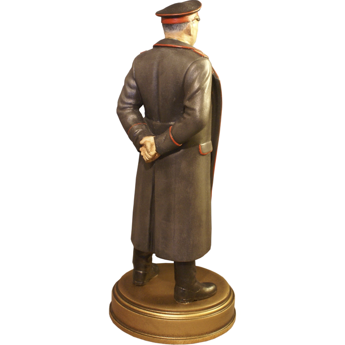 Statuette made of solid alder "Georgy Zhukov" from the collection "History of the Russian State"